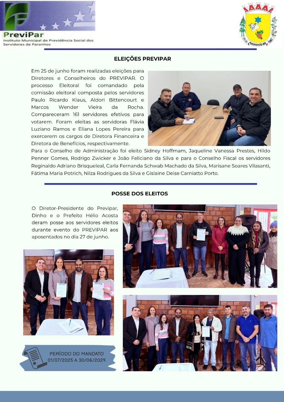 INFORMATIVO PREVIPAR